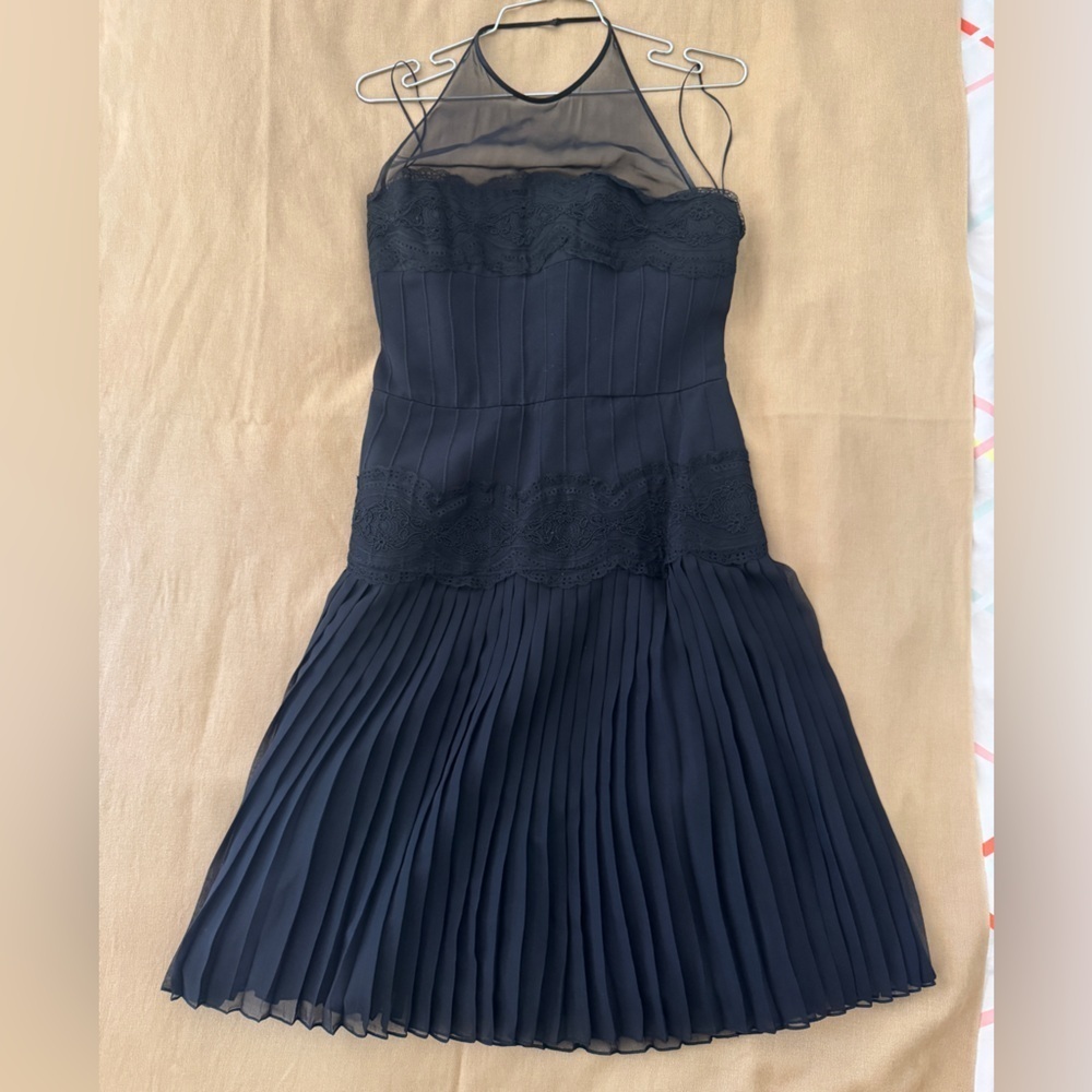 Vintage Silk Halter Dress - Picture 6 of 9
